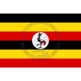Uganda Country Flag